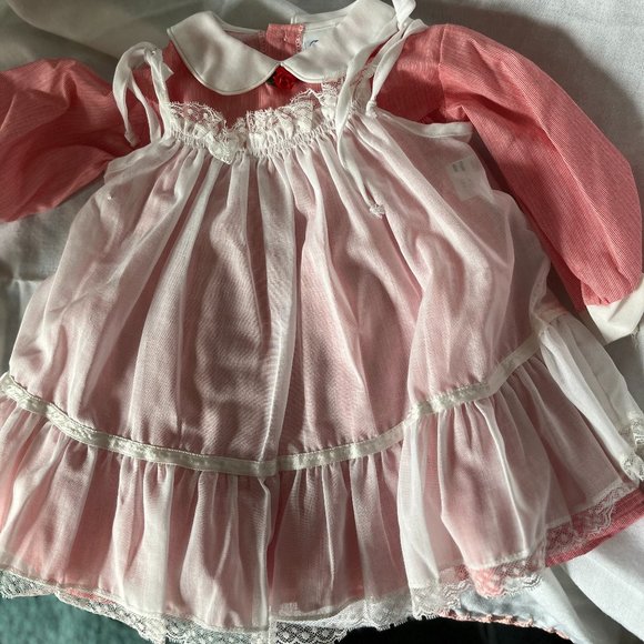 Vintage Toddler Pinafore Dress - Picture 9 of 9